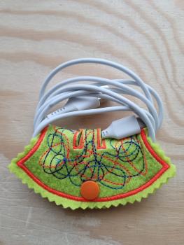 ITH-Stickdatei Kabeltasche Kabelsalat